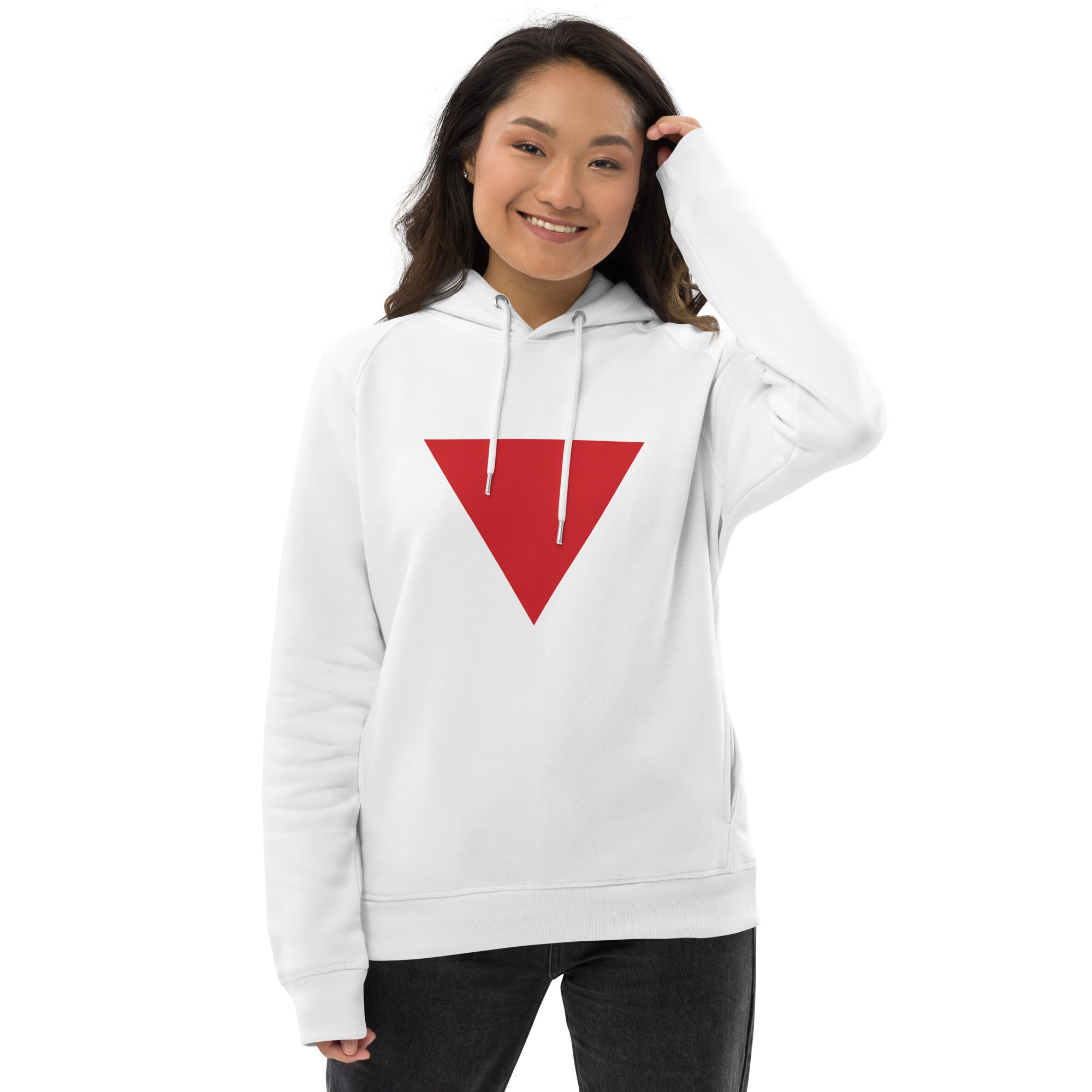 red triangle emoji - Hoodie